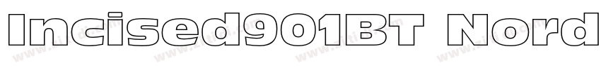 Incised901BT Nord字体转换